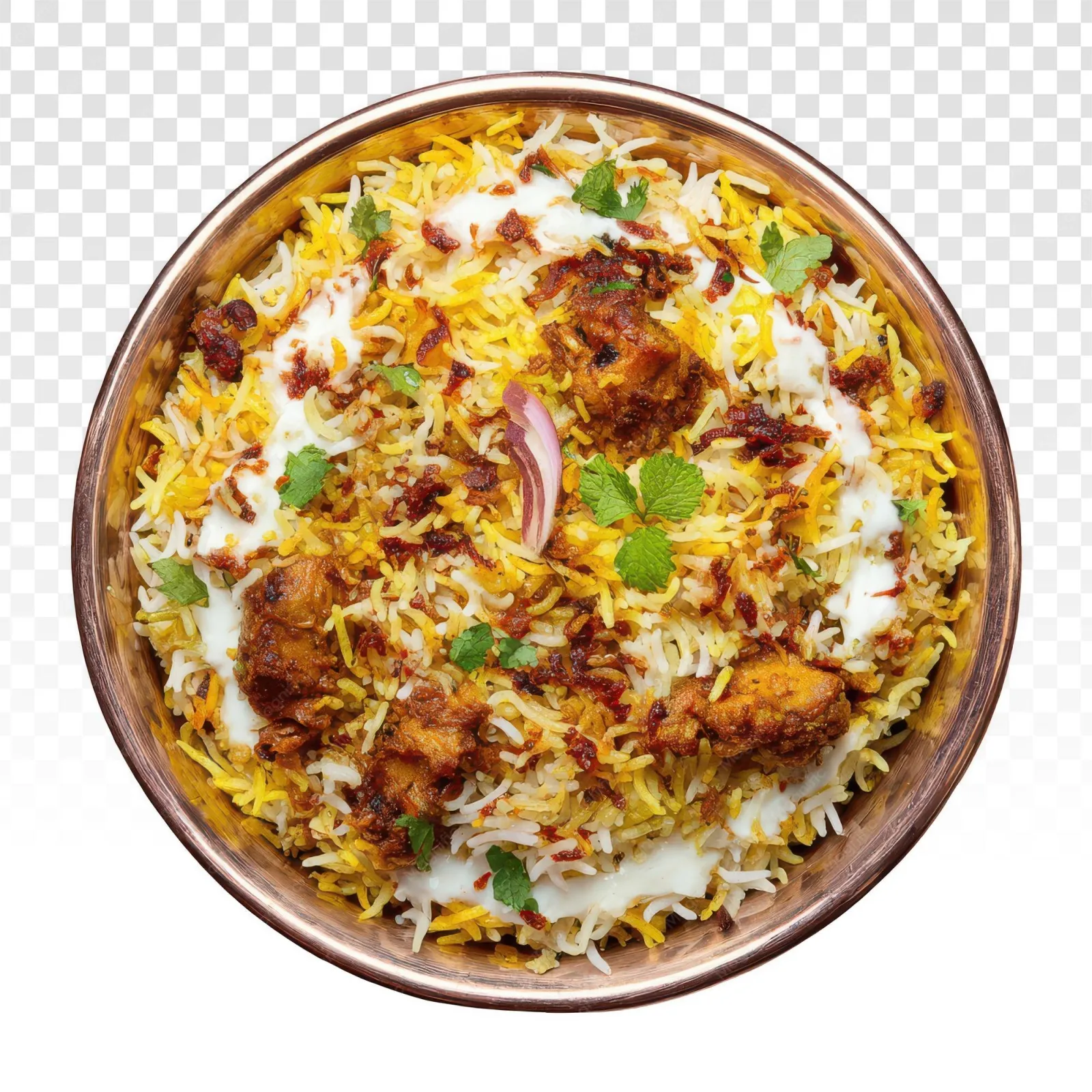 Chicken dum biryani